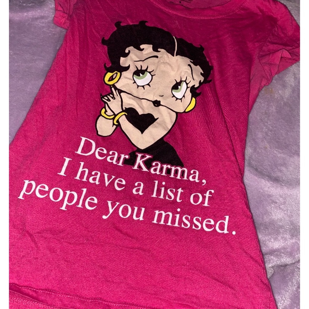 Betty boop shirt